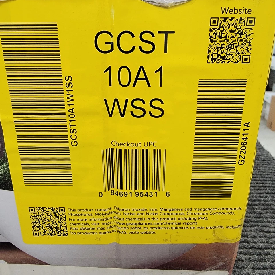 GE 1,0 Cu. Microondas de convección de encimera de capacidad de pies con freír al aire | GCST10A1WSS Foto 2 de 4
