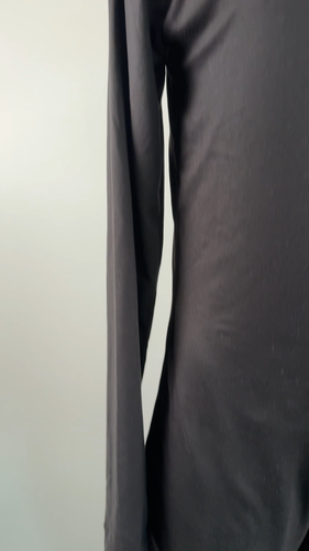 Bumpsuit Long Sleeve Half Zip Closure Panalope Maternity Jumpsuit Black XL NWT - Video 1 of 1