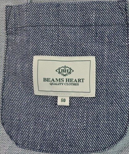 BEAMS HEART Tailored Jackets Navy 50(Approx. XL) 2200618828043 - Picture 3 of 6