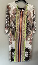 New S- twelve Dress Women’s L 3/4 Sleeve Colorful Sparkle 