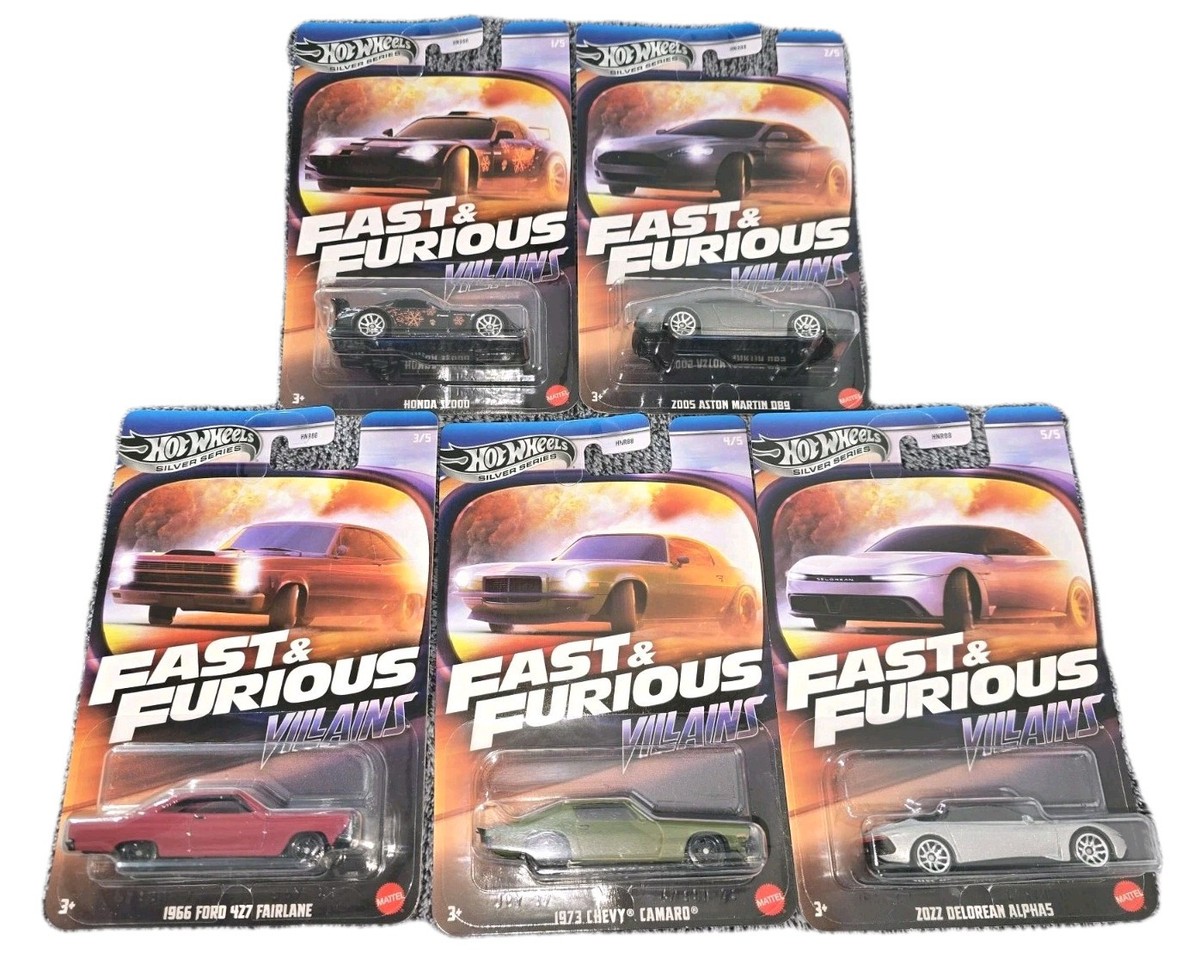 Hot Wheels Fast & Furious 5台セット Hot Wheels 2025 Fast & Furious 5-Pack