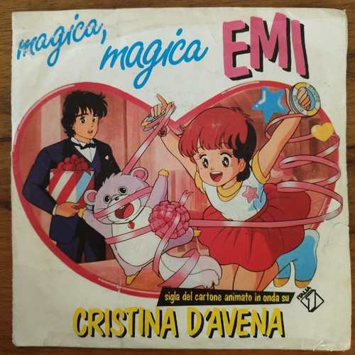 MAGICA MAGICA EMI / HOLLY E BENJI CRISTINA D'AVENA 1986 Sigla 45 Giri Cartoni