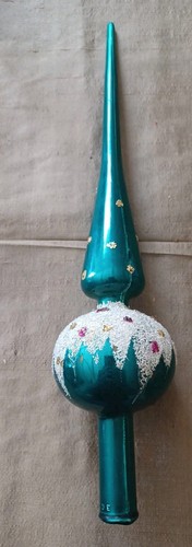 Vintage Novelty 12" Finial / Tree Topper / Unbreakable / Made In Italy - Bild 3 von 14