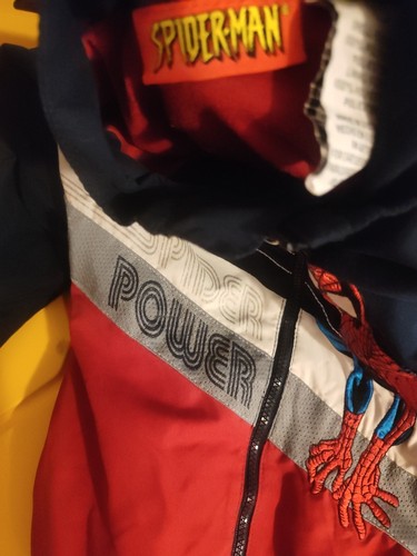 *BOYS SPIDERMAN JACKET 4T 648 - Picture 3 of 6