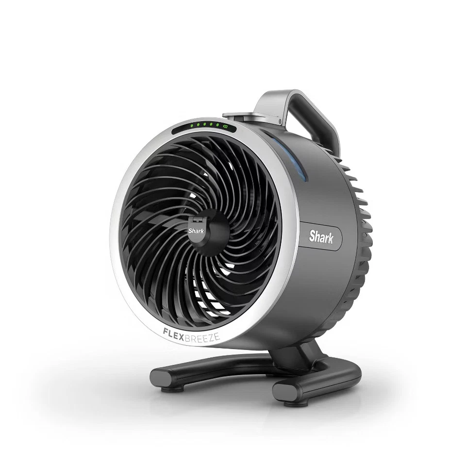 Shark FlexBreeze HydroGo Ultra-Powerful Portable Fan Mists Indoors and Outdoors