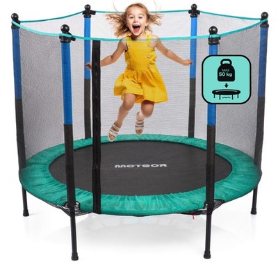 Trampolin Kinder Trampolin Gartentrampolin Netz TRP-50 140cm 4.5 FT bis 50 kg