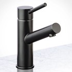 Miseno MNO102L Mia 1 Hole Bathroom Faucet - - Black