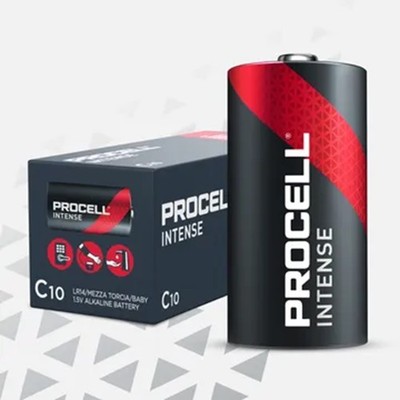 20x MN1400 PC1400 Baby C LR14 Alkaline-Profibatterie Duracell Procell intense