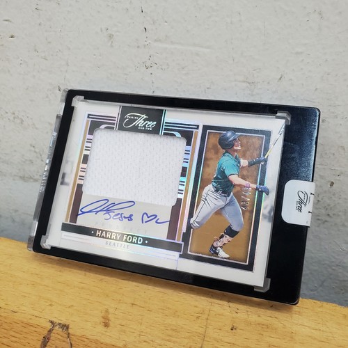 2024 Panini Three and Two Prospect Jersey Autographs Harry Ford #PJA-HF /99