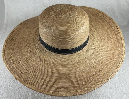 Tula Hats Austin Texas Catalina Straw Hat Hand Woven Mexico Women’s One Size EUC - Picture 3 of 12