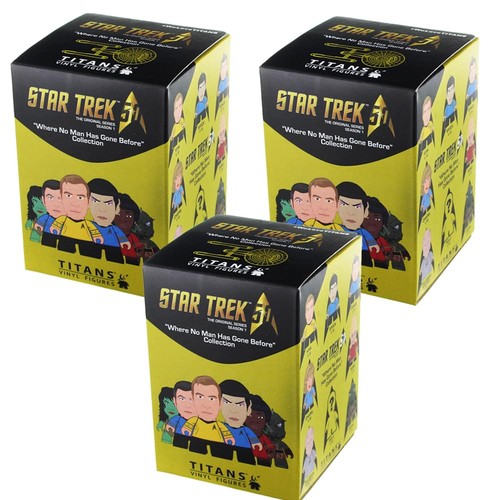 Figura Vinilo Bolsa Ciega Star Trek TOS, Lote de 3 - Imagen 1 de 2
