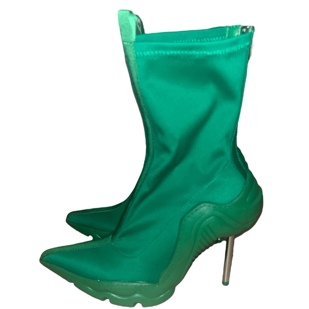 Azalea Wang Wilber Bootie With Stretch Neoprene I… - image 7