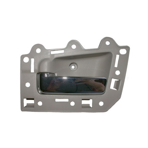 For 05-10 Grand Cherokee Front Inside Door Handle Beige Chrome Lever Left Side