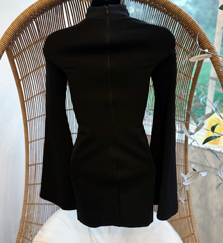 Michael Costello x REVOLVE Women's Mr. Gibson Mini Dress Black Size XS Or XXS - Picture 7 of 17