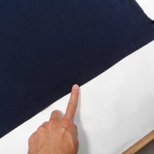 Loro Piana Navy Blue 100% Cotton Soft Jersey Slim Fit Polo Shirt - XL - Picture 10 of 18