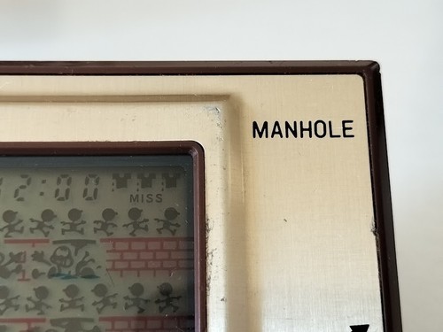 Nintendo Game and Watch MH-06 Manhole LSI game Used Retro Tested #02322438 - Picture 5 of 10