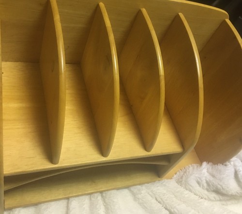 Organizador de escritorio ~ Oficina ~ Hogar ~ Nuevo ~ Madera de arce - Imagen 3 de 4