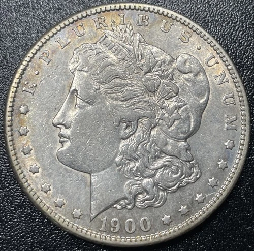 1900 S Morgan Silver Dollar $1 Choice XF Extra Fine Semi-Key Date