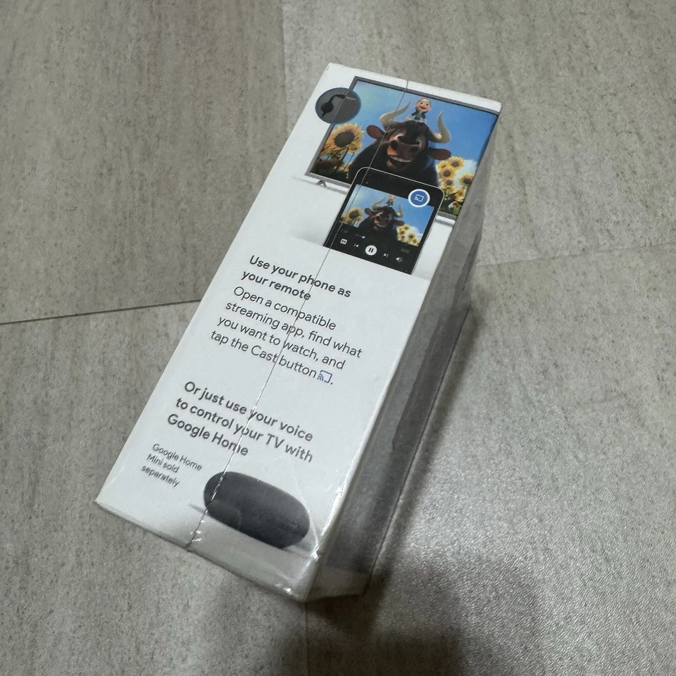 Google Chromecast 3rd Gen HDMI Streaming Media Player 1080p. Brand New & Sealed! - Image 2 of 4