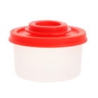 2pcs Pepper Spice Shaker Bottles Plastic Seasoning Bottles Salt and Pepper