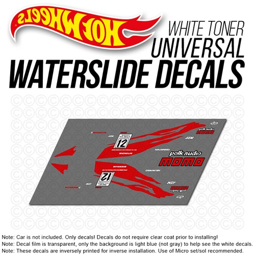 Calcomanía universal personalizada para tobogán acuático 1/64 INTEGRA MOMO 2 FAST 2 FURIOUS para Hot - Imagen 4 de 6