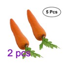  10 Pcs Simulation Karotten Künstliche Gemüse Home Küche Schrank Dekoration
