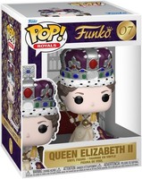 Gadget -D- Queen Elizabeth Ii 100Th: Funko Pop! Premium - Coronation (Vinyl Figu
