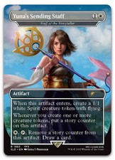 Yuna's Sending Staff - Staff of the Storyteller #1863 NM Secret Lair Drop