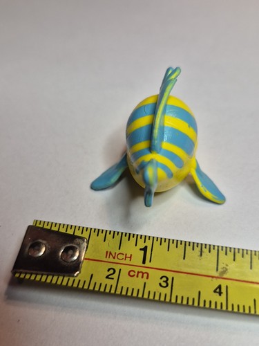 Disney The Little Mermaid Flounder Miniature Loose PVC Figure Toy Fish - Picture 4 of 9