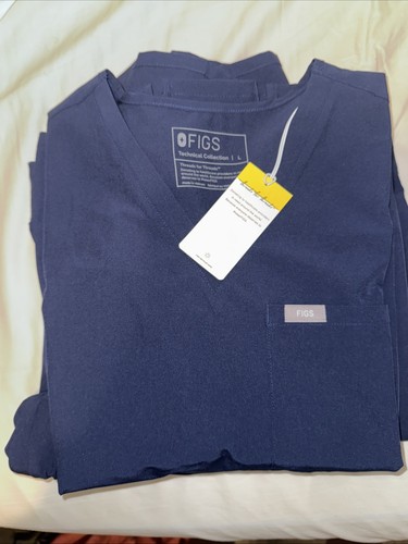 Figs Damen Gr. L Tall Technical Collection Catarina Top Zamora Hose Navy