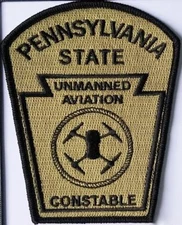PSC OD Green Unmanned Aviation Patch