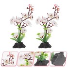 2Pcs home accessories Lifelike Faux Flower Artificial Sushi Adornments