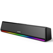 Computer Speakers for Desktop PC, Bluetooth 5.3 PC Speakers with Dynamic RGB