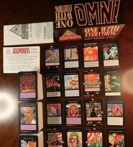 Illuminati 450 Illuminati Cards Set of 534 84 Expansion Cards Resale Edition - Picture 20 of 24