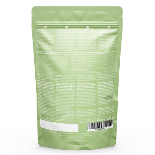 Kollagen Pulver mit Hyaluron, Q10 + Vitamin C 400g - Vegan Collagen Powder - Bild 10 von 15