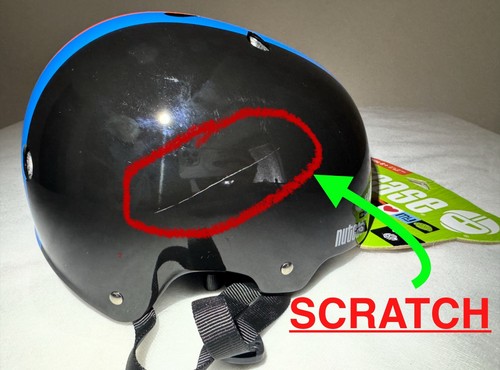 Nutcase Multi-Sport Helmet Galaxy Stripe Medium 21-1/4" - 23-1/4" NEW *scratches - Picture 7 of 11