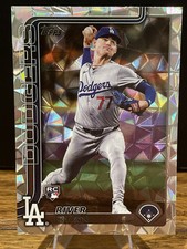 2025 Topps Diamante Foil Rc #273 River Ryan Los Angeles Dodgers. Rookie RC