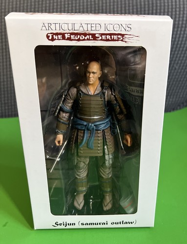 SEIJUN SAMURAI OUTLAW The FWOOSH Articulated Icons Feudal Series 6" figure USA - Picture 5 of 6