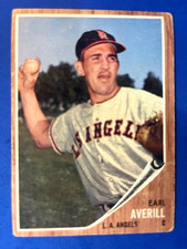 Earl Averill 1962 Topps Baseball - Angels