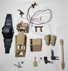 1980 Star Wars Snowspeeder Original Parts lot: canopy wiring gear gun screws ++