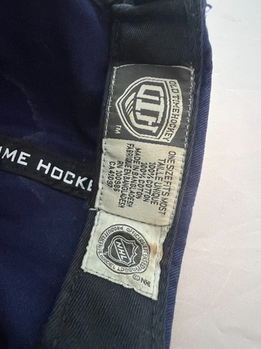OTH Old Time Hockey Toronto Maple Leafs Hat Vintage Snapback Faded Distressed - Picture 12 of 15