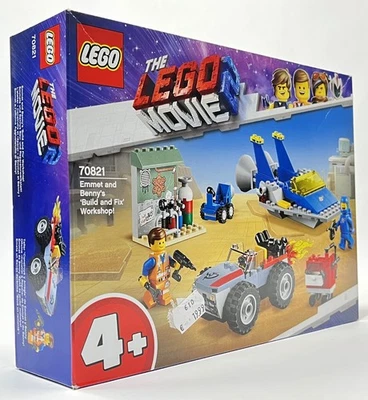LEGO The LEGO Movie 2 70821 Emmets & Bennys Werkstatt 117 Teile EOL-NEU/OVP - Bild 1 von 4
