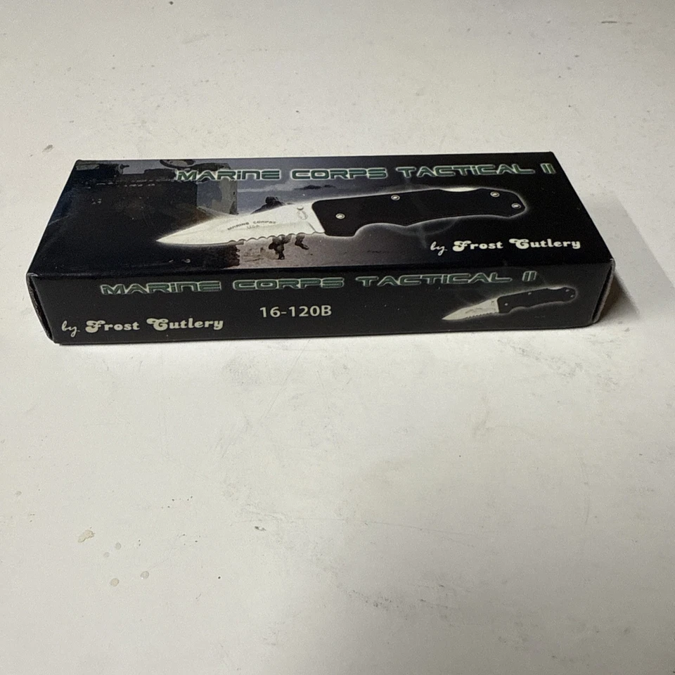 Frost Cutlery Marine Corp Tactical II 4 1/2 Closed - Image 2 of 4