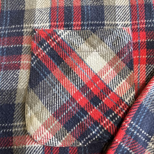 Camisa de franela Big Mac vintage manga larga para hombre talla grande alta - Imagen 3 de 9