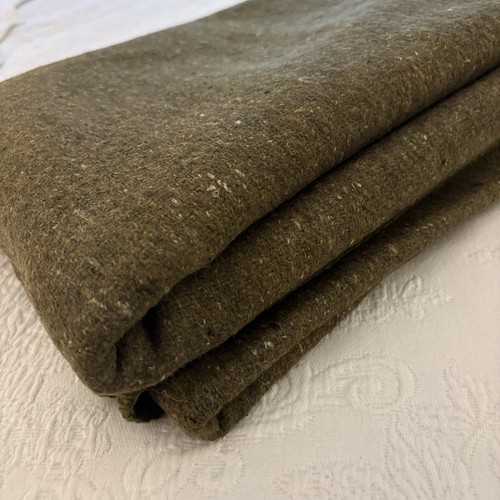 Wool Blend Military-Style Blanket Bed Cot StanSport 80x60" Heat Retention NEW - Picture 6 of 16