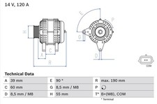 ALTERNATOR 0 986 049 030