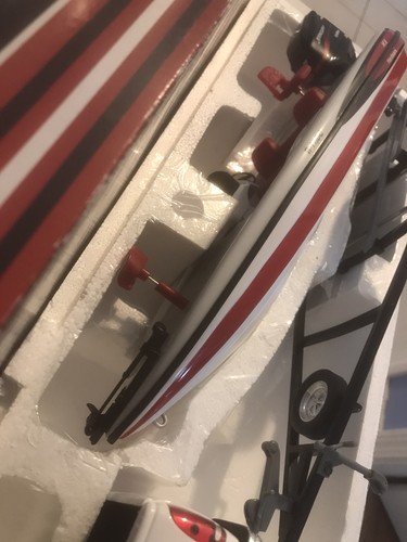 ERTL 1:18 Ace Hardware Ford F-150 Pickup w/ Triton Boat & Trailer NOS NEW RARE - Picture 14 of 19