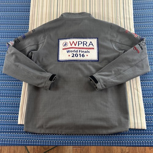 Landway Pro Rodeo Contestant Sponsor Jacket Womens Medium Gray 2016 WPRA #8642 - Picture 9 of 11