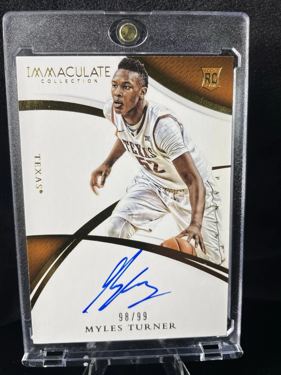Panini Myles Turner Basketball Sports Trading Card Singles for