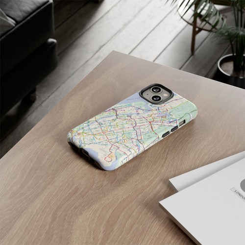 MTA Bronx Bus Map (1999) Phone Case (Apple/Samsung) - Tough & Stylish - 第 73/241 張圖片